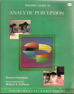 Feuerstein's Instrumental Enrichment