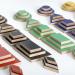 Block Set: 5 shapes x 3 sizes x 6 colours